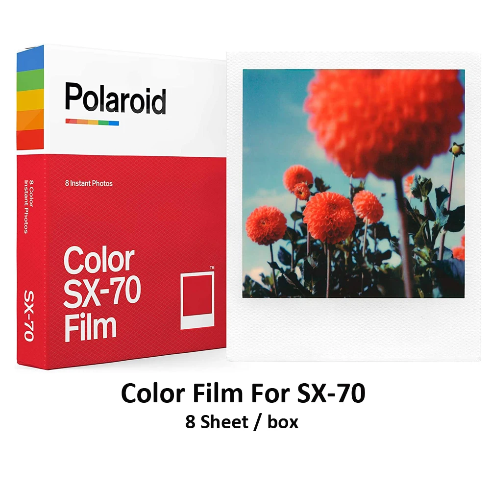Фото Фотобумага Polaroid 600, цветная пленка Polaroid/цветная пленка i-Type/цветная пленка стандартной длины для фотопринтера Onestep2/Onestep +/i-Type/SX-70 №4