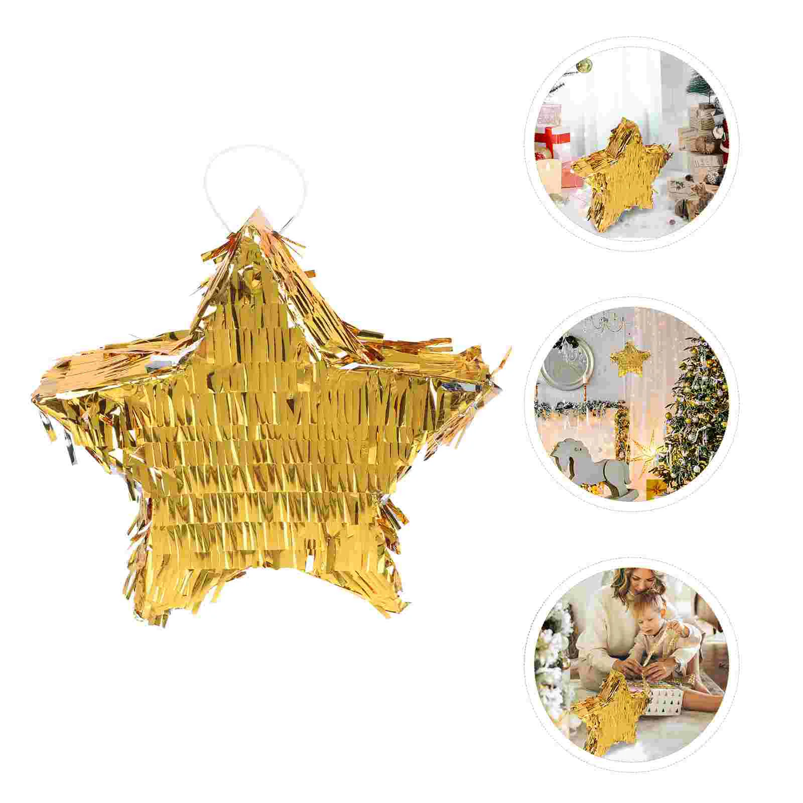 

1Pc Star Pinata Pinata Candy Toy Children Pinata Filler Birthday Plaything