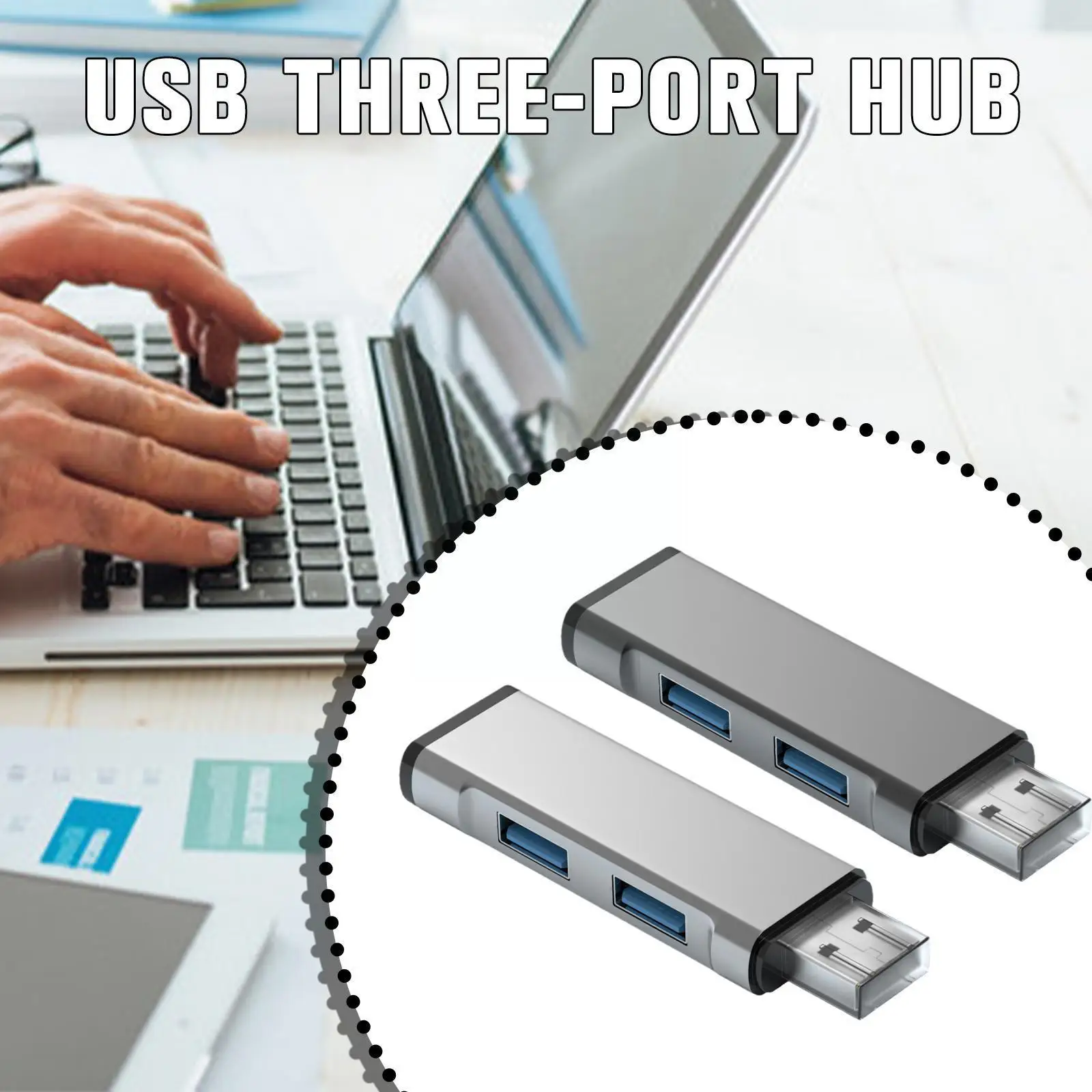 

Высокоскоростной Универсальный фоторазветвитель, 3 порта Usb 3,0, концентратор с кабелем, мини-концентратор, разветвитель с узором, Кабель-ада...