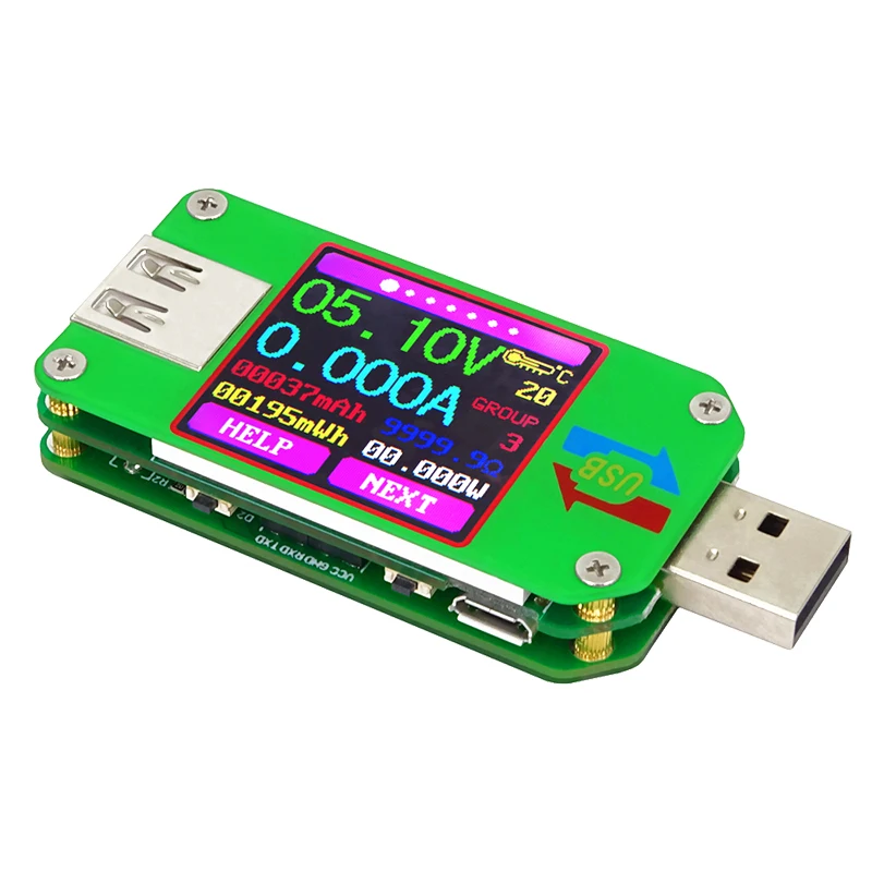 

USB Tester Voltage Current Meter Power Bank Capacity Test Bluetooth + PC+LD25 Intelligent Load+Mobile App Control QC 2.0 3.0