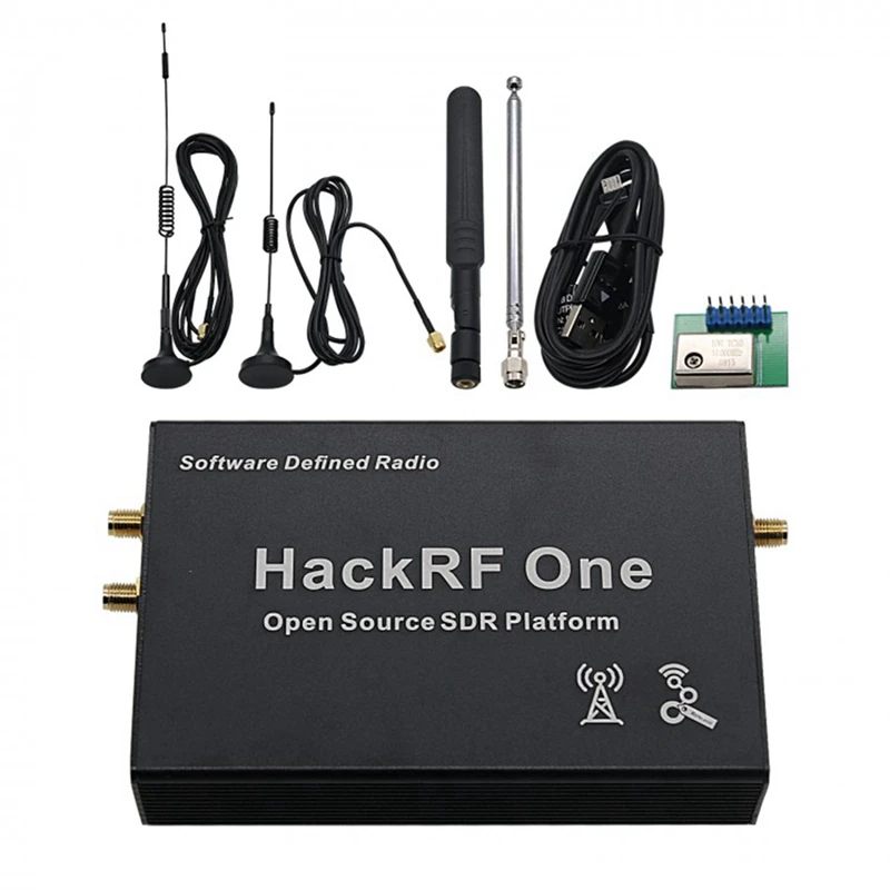 

1-6 ГГц для Hackrf One с открытым исходным по, определяемой радиоплатформой, SDR плата радиоприемника с 4 антеннами TCXO, тактовый модуль