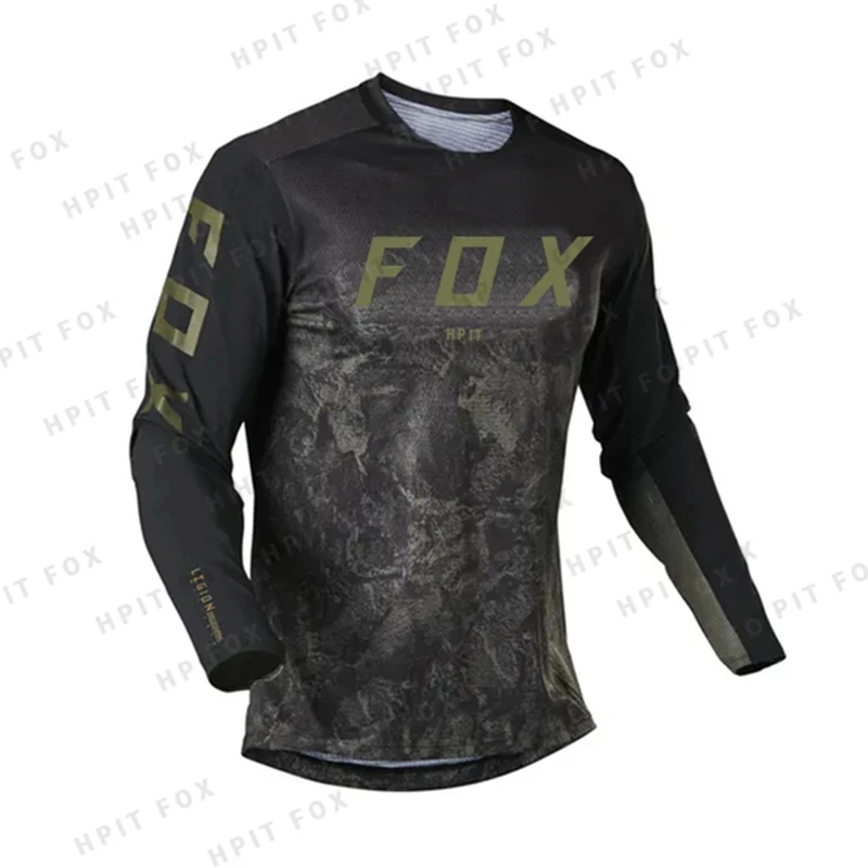 

MX 2022 Men's Summer Long-sleeved Downhill Mtb Mountain Bike Cycling Jersey Breathable Designer Clothes Motocross Jersey