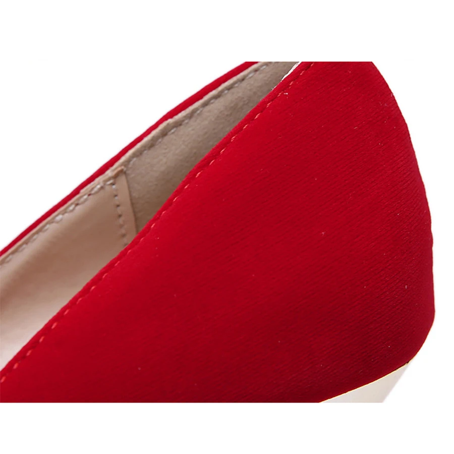 Женские туфли-лодочки с открытым носком на платформе и очень высоком каблуке 16 см