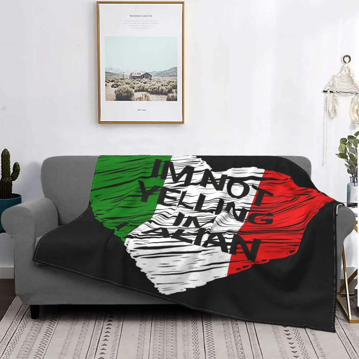 

Manta de cama a cuadros de Anime, manta de felpa de verano, 1 manta italiana