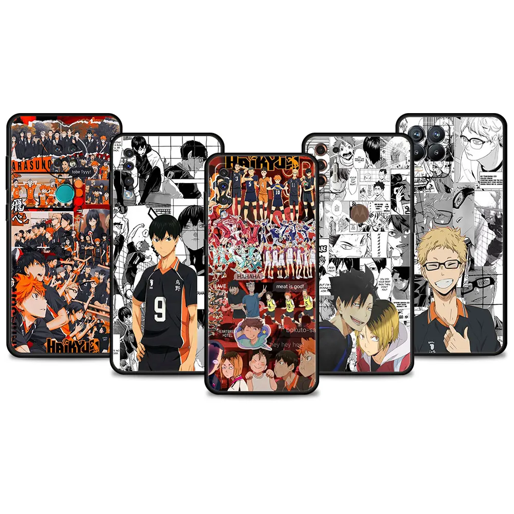 

Funda for Motorola G30 G60 G71 G200 One Fusion Edge S30 X30 G9 Play Plus Phone Case for Nokia X100 X10 G21 Cover haykiu manga