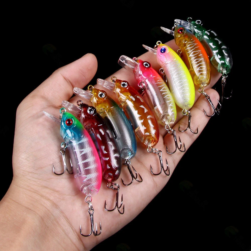 

Плавающая приманка в виде гольяна, с объемными глазами, 5 см, 9,8 г, 1 шт.