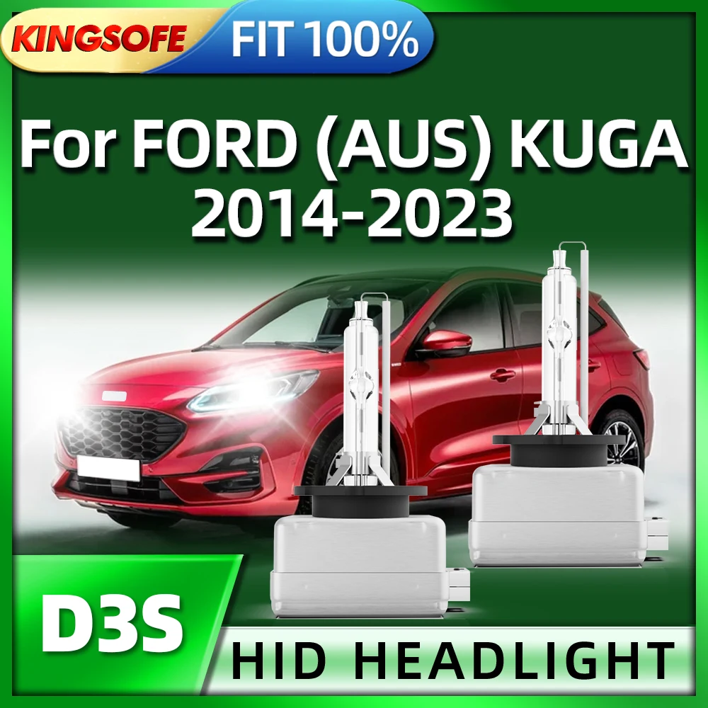

KINGSOFE 12 в 35 Вт HID ксеноновая лампа автомобильная фара D3S лампа для FORD (AUS) KUGA 2014 2015 2016 2017 2018 2019 2020 2021 2022 2023