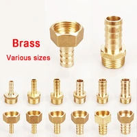 brass pipe fitting 4681012141619mm hose barb tail 14 bsp male female thread fittings connector joint coupler adapter