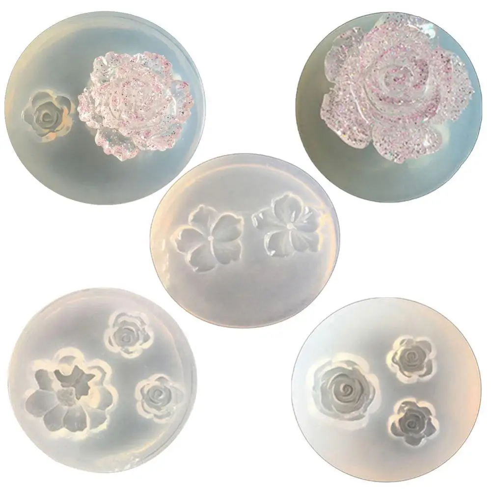 

40% силиконовая форма в форме розы из эпоксидной смолы