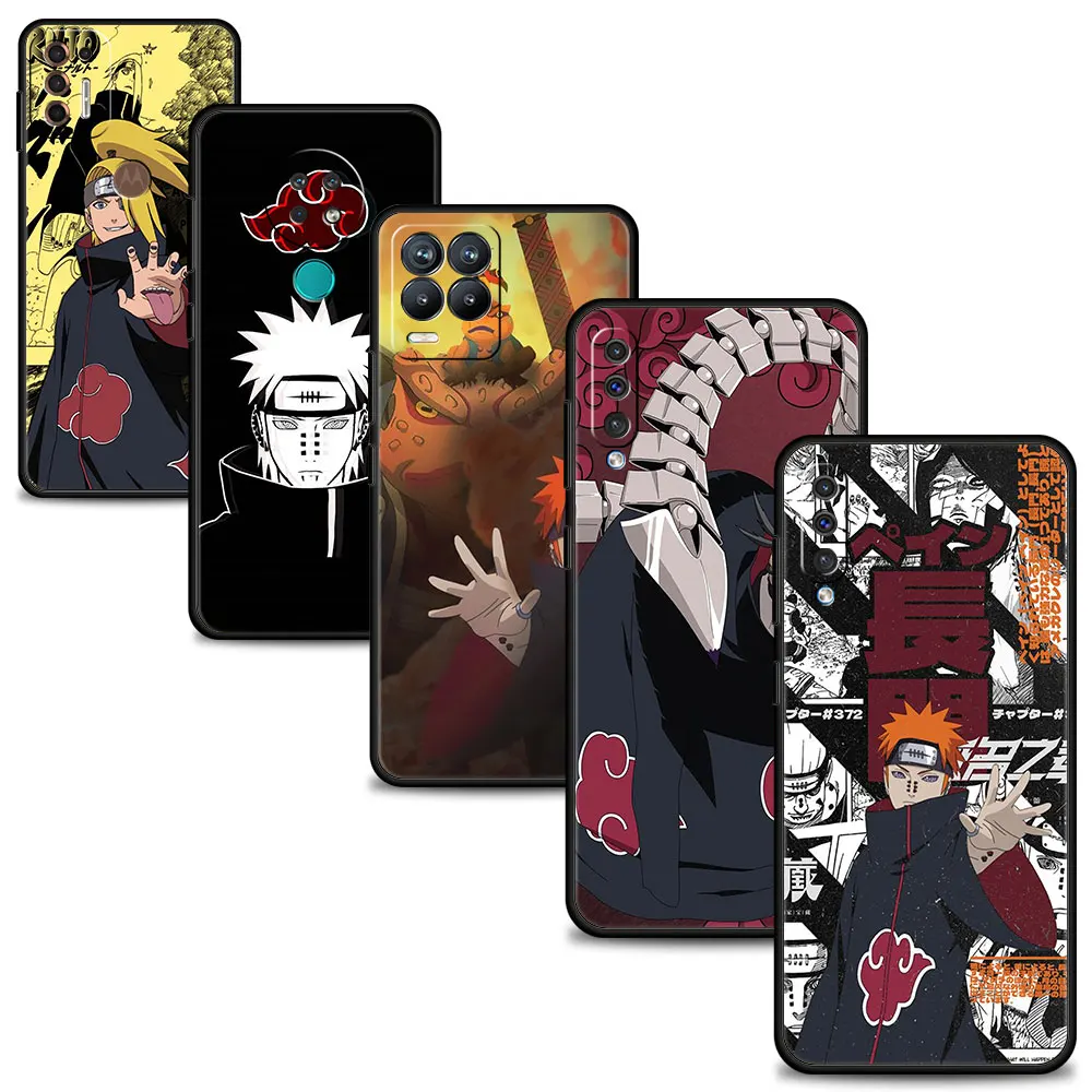 

Phone Case for Samsung Galaxy A50 A70 A30 M31 for Oppo Realme 8 8i C3 C21 C21Y Cover Silicone Bumper Naruto Villain Pain