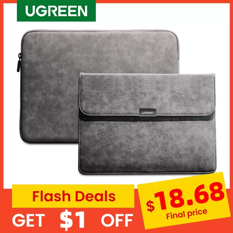 

U-G-REEN Laptop Bag For Macbook Air 13.3 Inch Laptop Sleeve Case For Macbook Pro M1 iPad 2021 Waterproof Notebook Cover Carry Ba