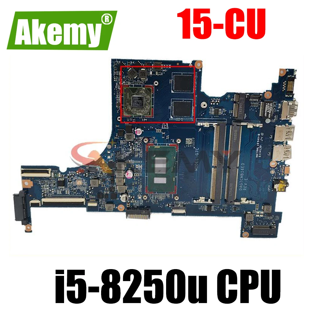 

Материнская плата для ноутбука HP Pavilion 15-CU с процессором SR3LA i5-8250u