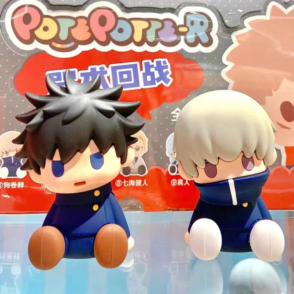 Фото Подлинная кукла Jujutsu Kaisen Blind Box Satoru Gojon Itadori Yuji Action Doll Fushiguro Megumi Kugisaki Nobara Doll Аниме Фигурка Игрушка №4