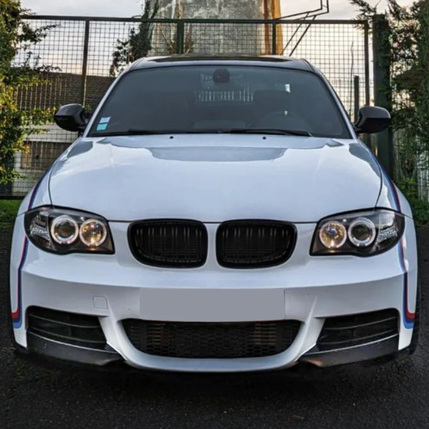 

Для BMW 1 серия E82 E88 M-Tech 2008 2009 2010 2011 2012 2013 передний бампер комплект боковых спойлеров крышка противотуманной фары