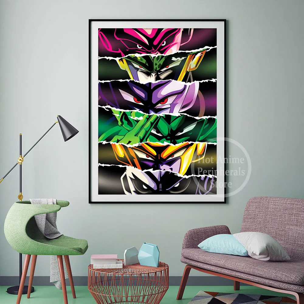 Креативная Картина на холсте аниме Наруто супер Драконий жемчуг Z роли