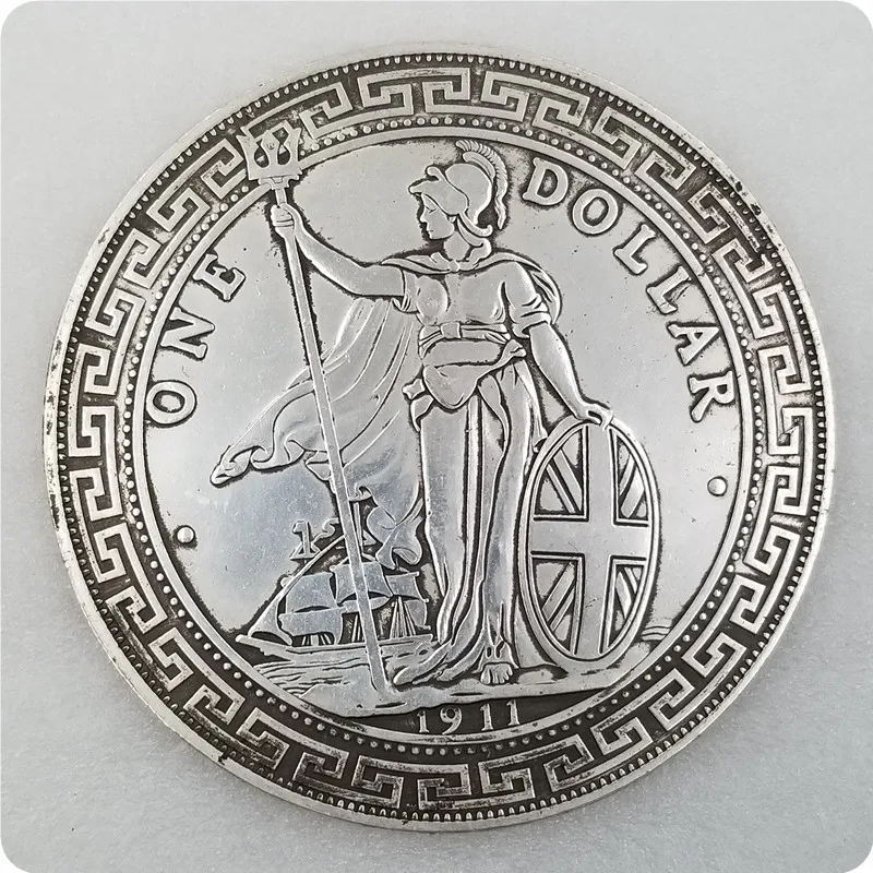 88 мм старинная китайская монета гонконгские французские серебряные монеты