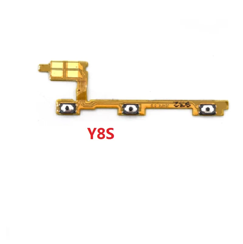 10Pcs Power On Off Volume Side Button Key Flex Cable For Huawei Y5 Y6 Y7 Y9 Prime 2017 2018 2019 Y6P Y7P Y8S Y8P Y9S - купить по