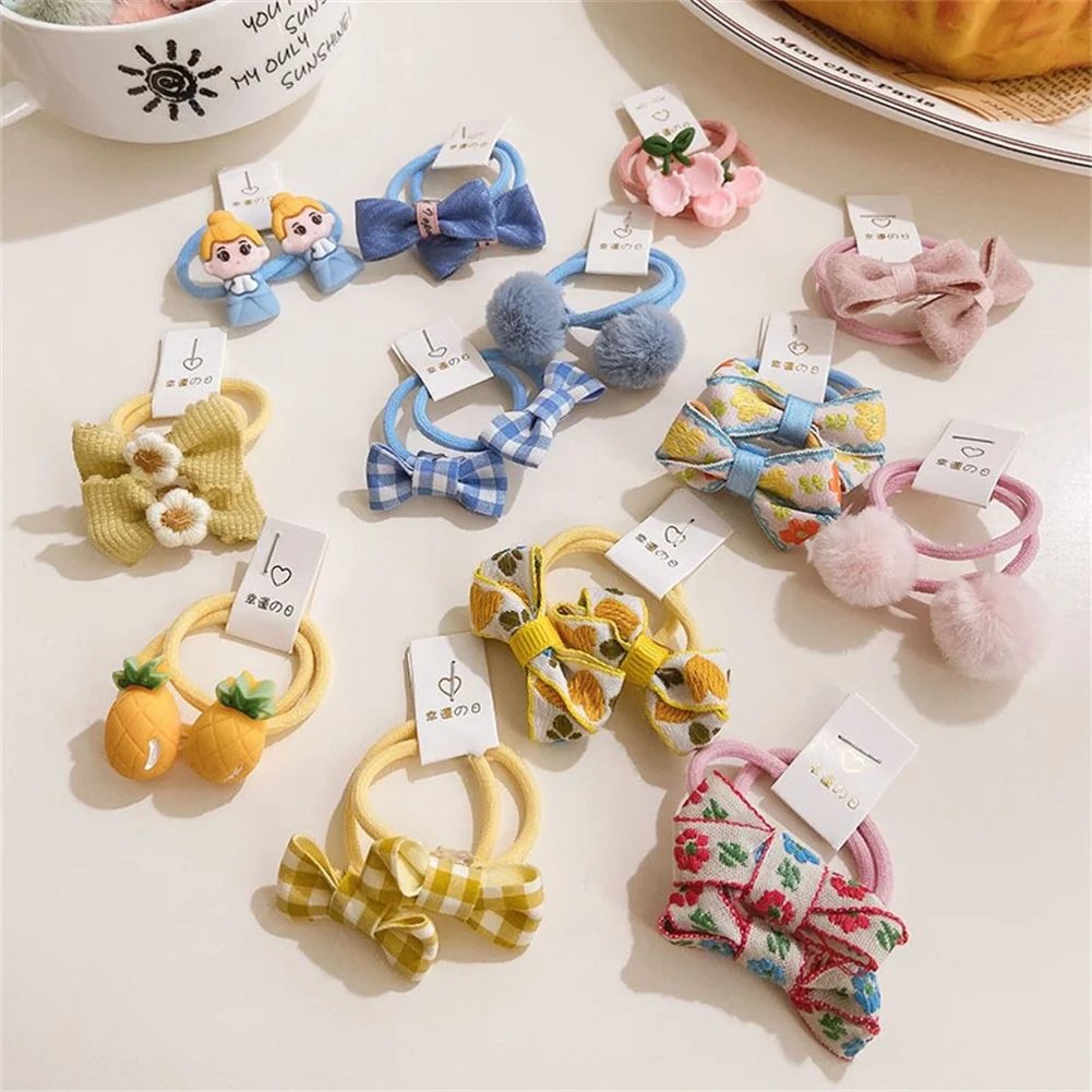 

10 шт./комплект, Детский Эластичный Бант