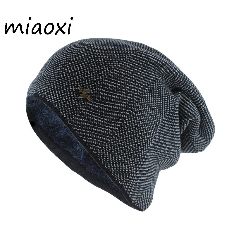 

New Fasion Adult Men Winter Warm at For Unisex Knitted Casual Beanies Skullies Cotton Wool ats Brand Outdoor Solid orros