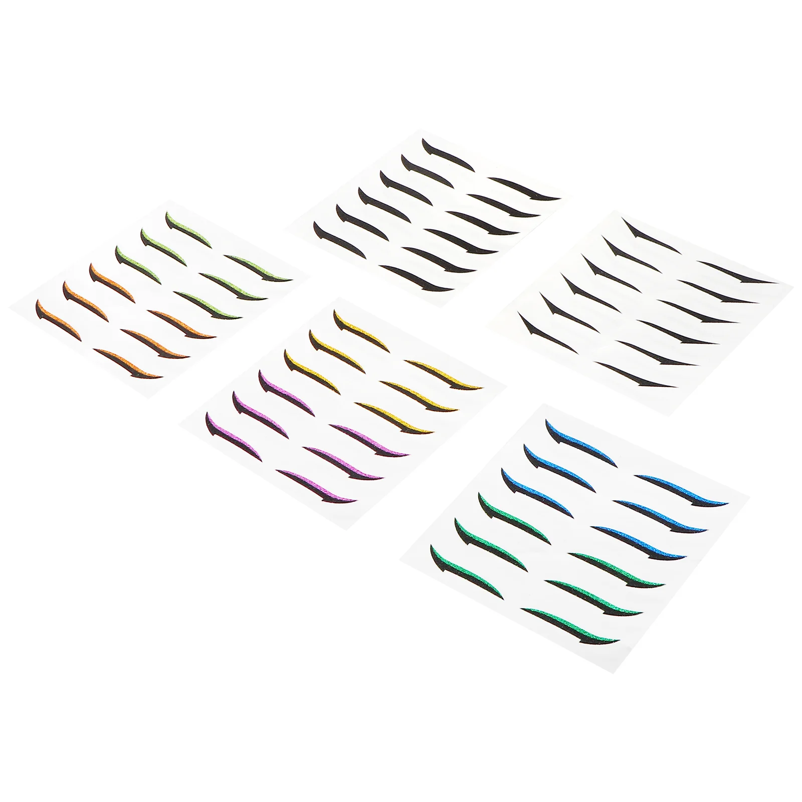 

Eyeliner Stickers Tape Sticker Reusable Eye Strips Cat Stincle Liner Adhesive Glitter Double Makeup Eyes Eyelid Women