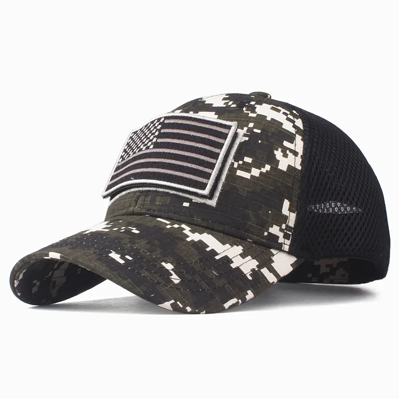 Cotton Camouflage Baseball Cap For Men Snapback Hats Casual Dad Bone Camouflage Caps Army Tactical Cap Trucker Hat Casquette