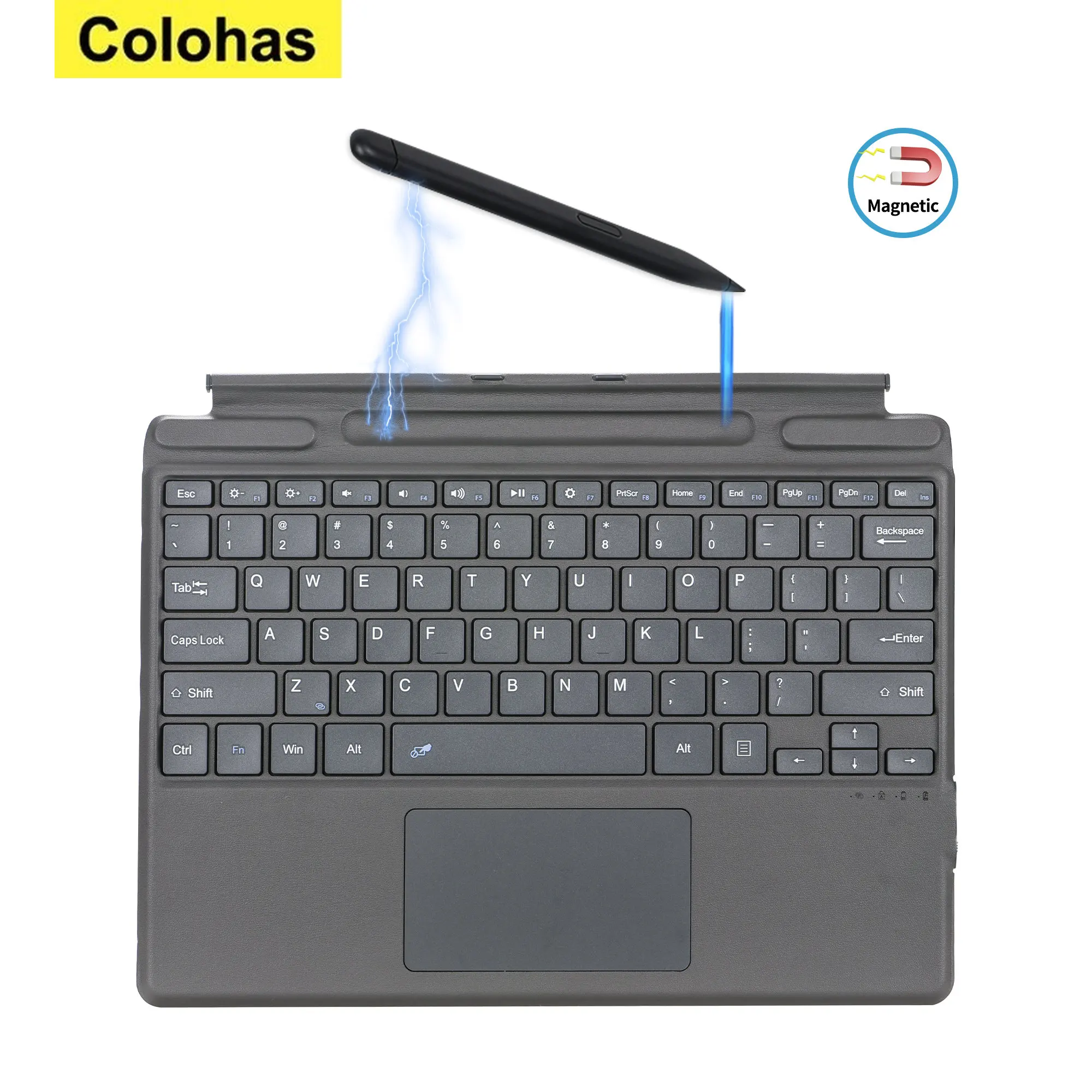 Wireless Bluetooth Keyboard For Microsoft Surface Pro 9 8 X 