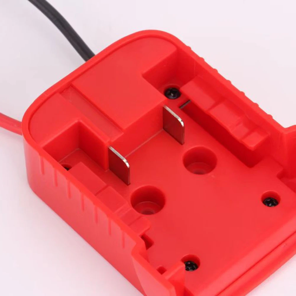 

Battery Adapter Suitable For 18V To Dock Holder 14Awg Lithium Battery Built-in Switch With Insurance External Adapter