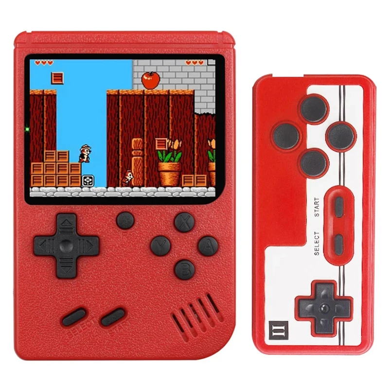 

400 В 1 Ретро видео игровая консоль портативный игровой плеер портативная ТВ игровая консоль AV Out мини портативный плеер лучший подарок для де...
