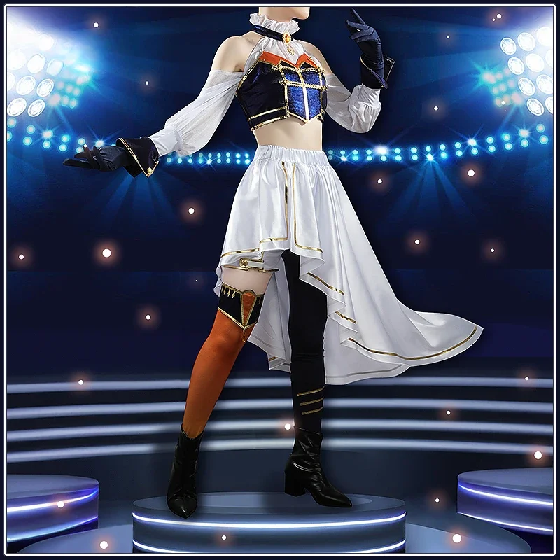 [На заказ] NIJISANJI Vtuber FANTASIA 4-я годовщина Higuchi Kaede Косплей Костюм Хэллоуин наряды
