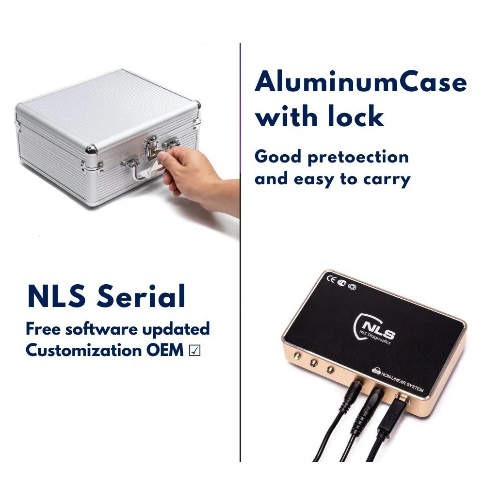 Анализатор здоровья NLS 17d 18d с лечением и ремонтом