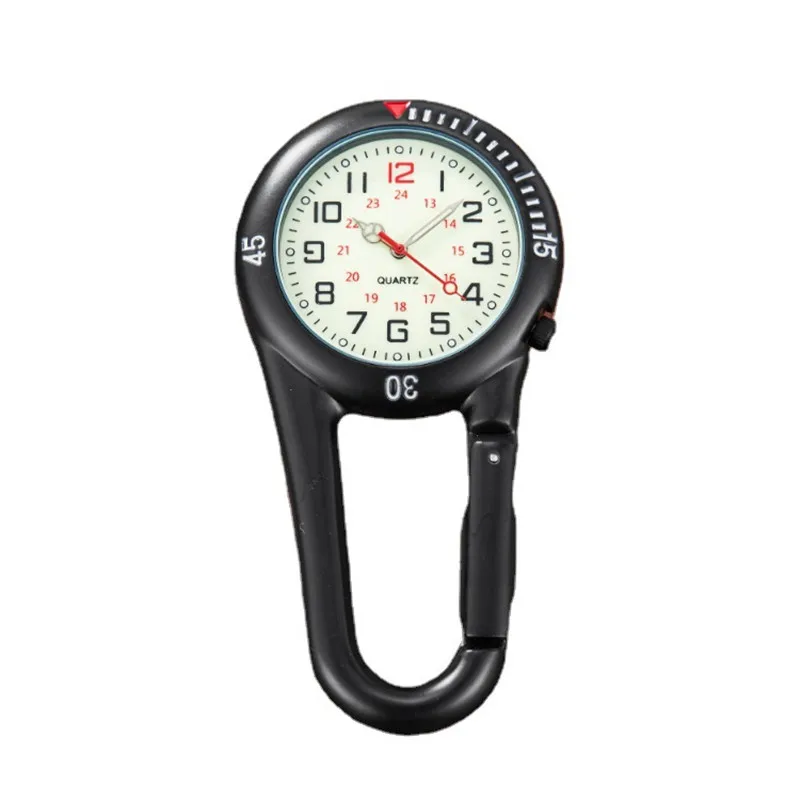 

Clip-On Carabiner FOB Watch Digital Luminous for Doctors Nurses Paramedics Sport