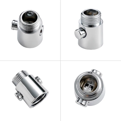 Латунная душевая головка с дивертором