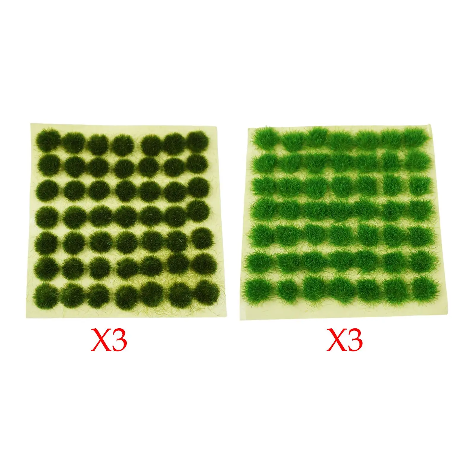 

Grass Tufts Terrain Model Kit DIY Handmade Materials Scene Simulated Decor