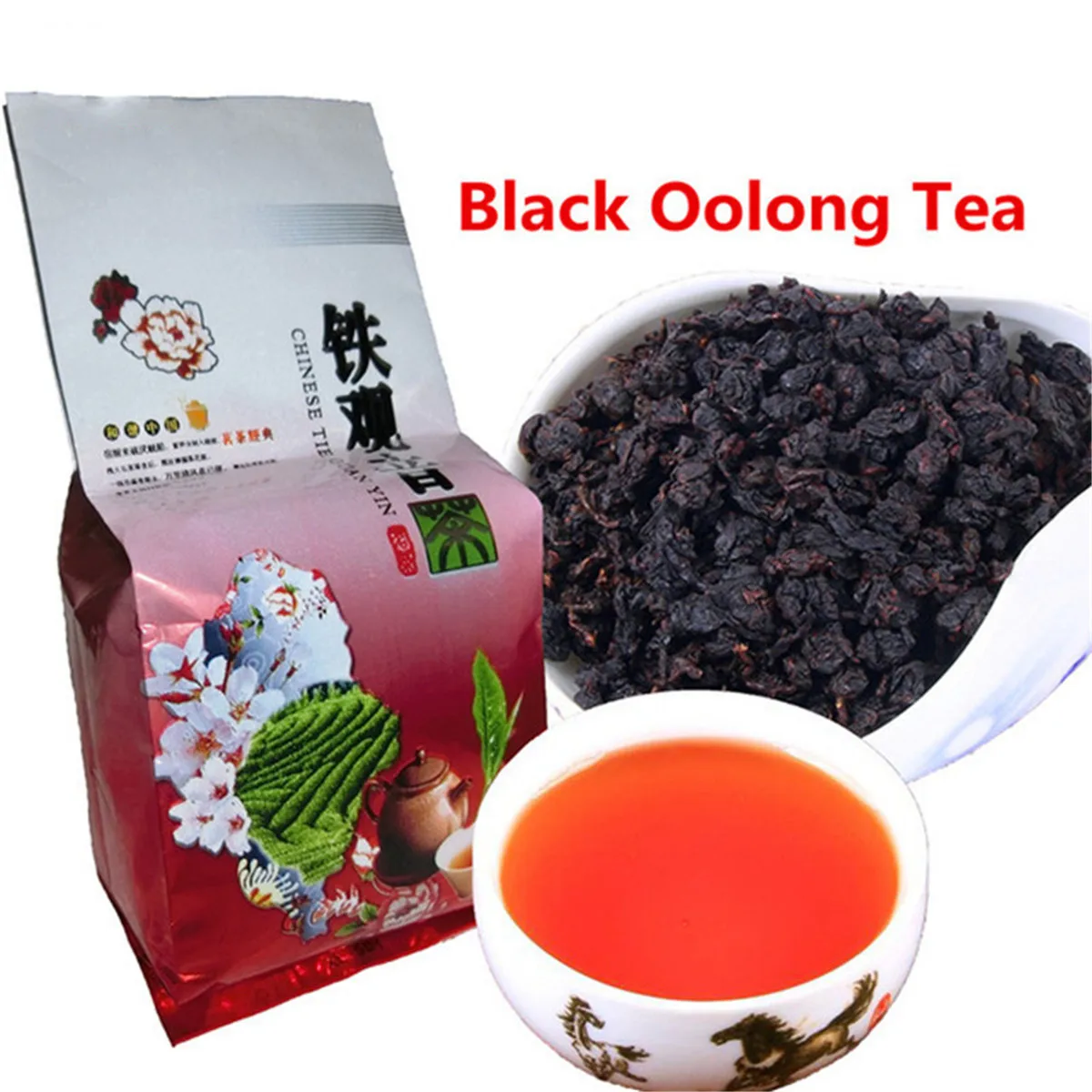 

Высококачественный натуральный органический китайский черный чай Oolong Премиум натуральный 50 г Черный чай забота о здоровье красный чай