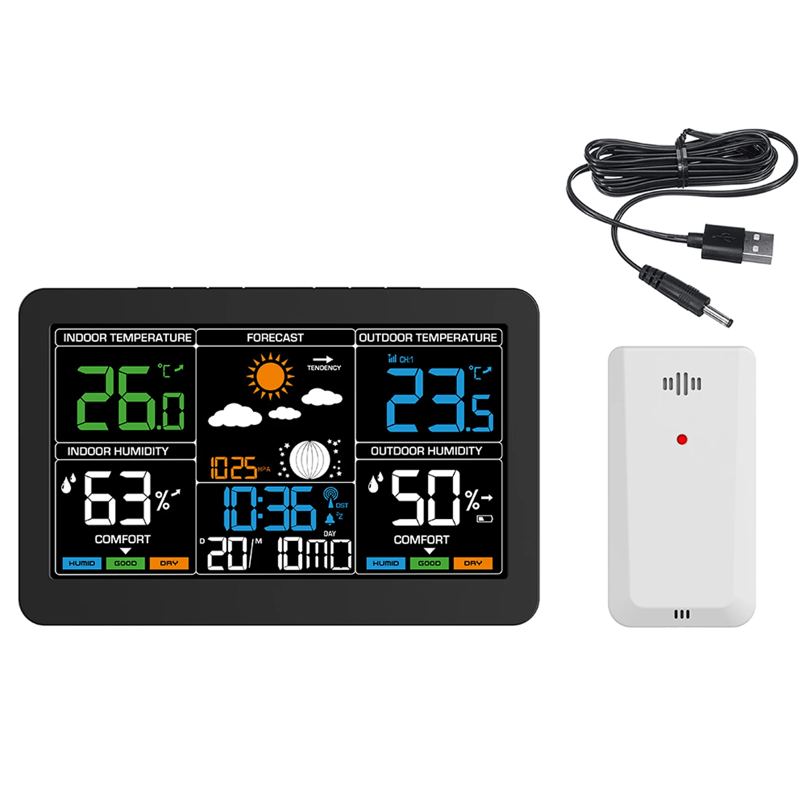 

Метеостанция с прогнозом погоды