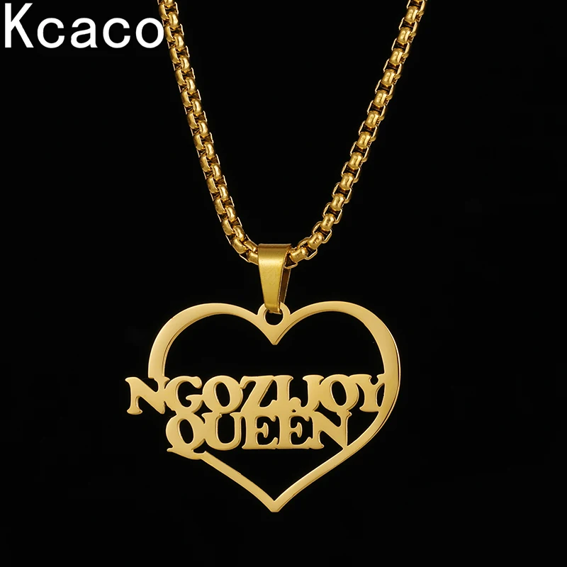 Персонализированное ожерелье с подвеской в форме сердца и двойными именами