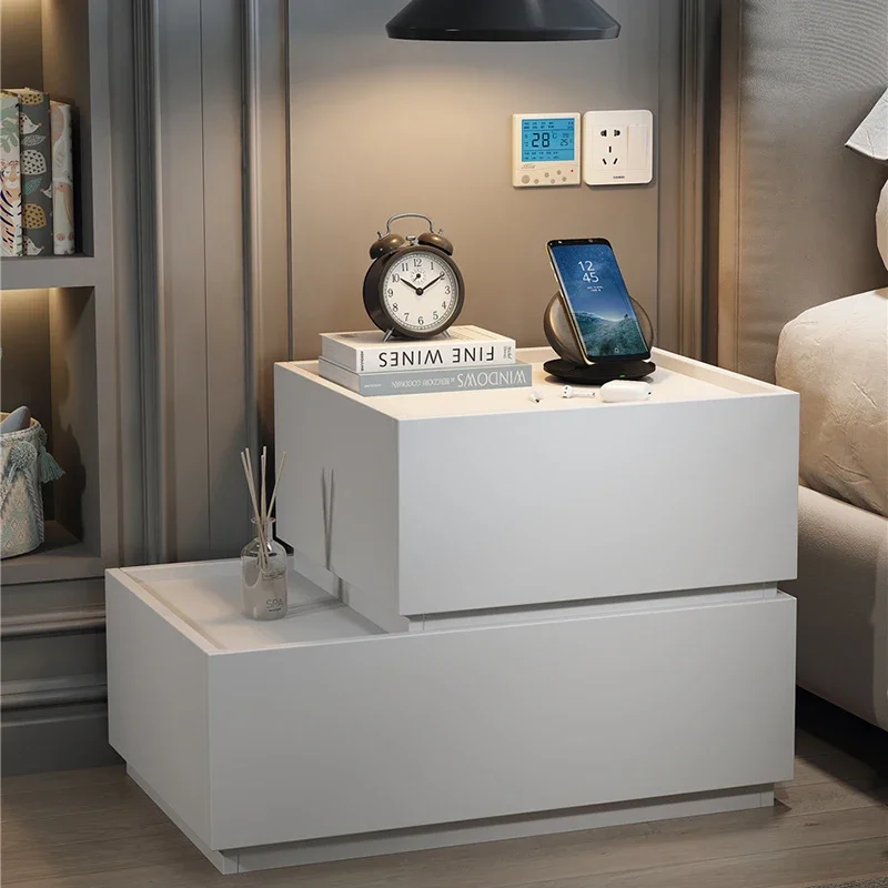 Тумбочка для макияжа белая прикроватная тумбочка хранения дешевая роскошная с