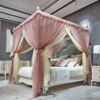 balcony mosquito net princess bed double bed box couple mosquito net bed 2 people modern design moustiquaire home accessorie