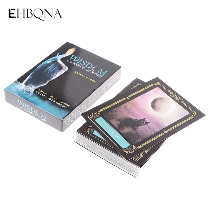 

Wisdom Of The House Of Night Oracle Cards A 50-Card Deck And Guidebook Cards Board Game Reading