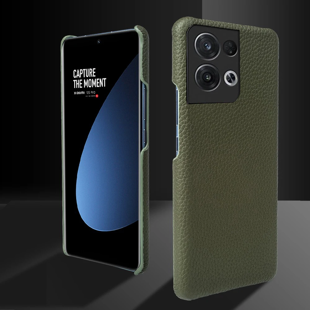 Cena Skórzany Pokrowiec Na Telefon Do Oppo Znajdź X3 X5 Pro Reno 8 7 6 5 4 Pro Reno 6 5pro Plus Realme GT 5G Wzór Lychee Tylna Okładka