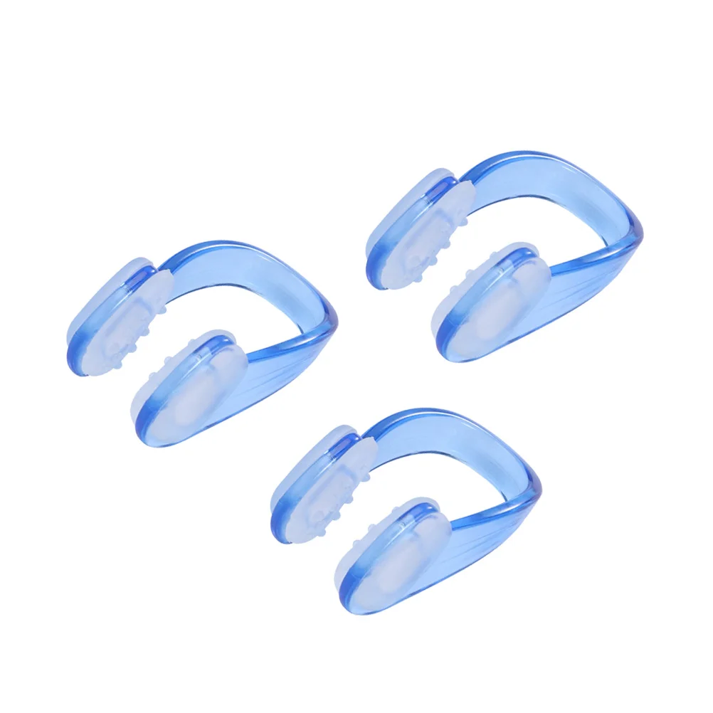 

Nose Clipswimming Silicone Snoring Snore Nasal Stopper Anti Plugs Freediving Swimmers Child Pincher Peg