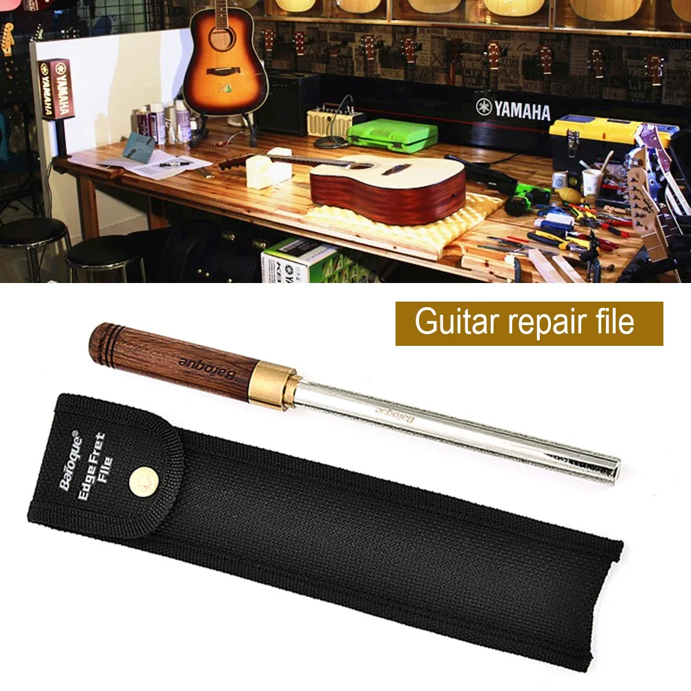 

3-in-1 Guitar Fret File Repair Tool T 220X12X12mm Musical Instrument Repair Tool For Baroque Guitar Parts Accessories