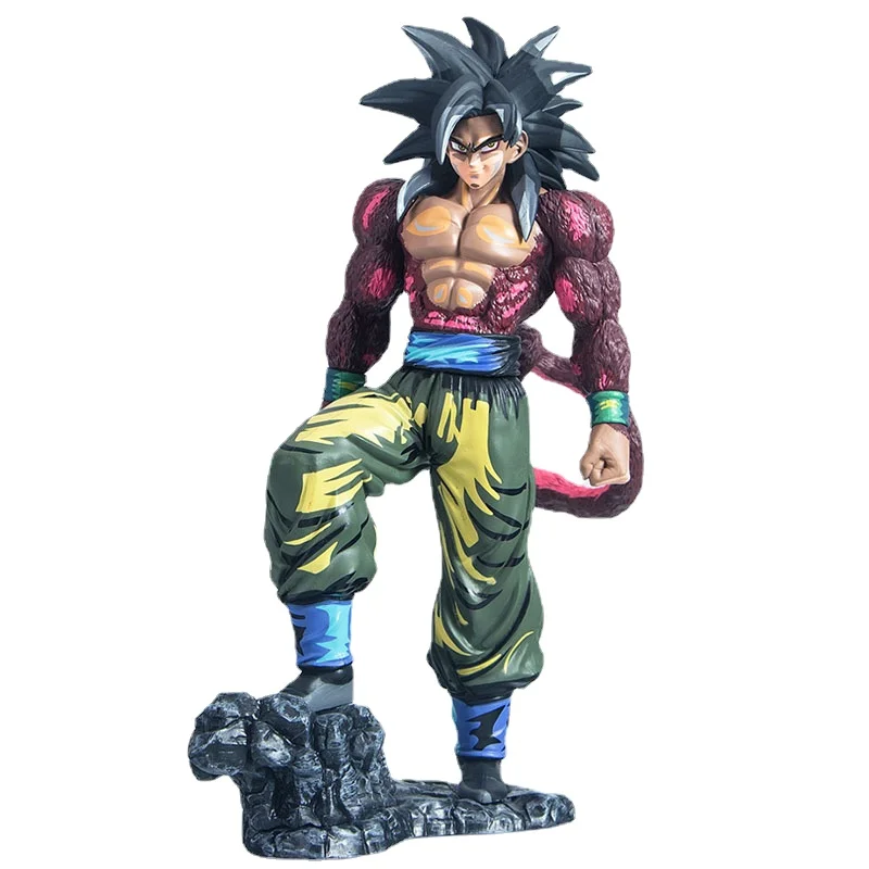 

26cm Anime Dragon Ball Z Super Saiyan 4 Son Goku Comic Color Version Action Figure PVC Model DBZ Kakarotto Figma Toys For fans