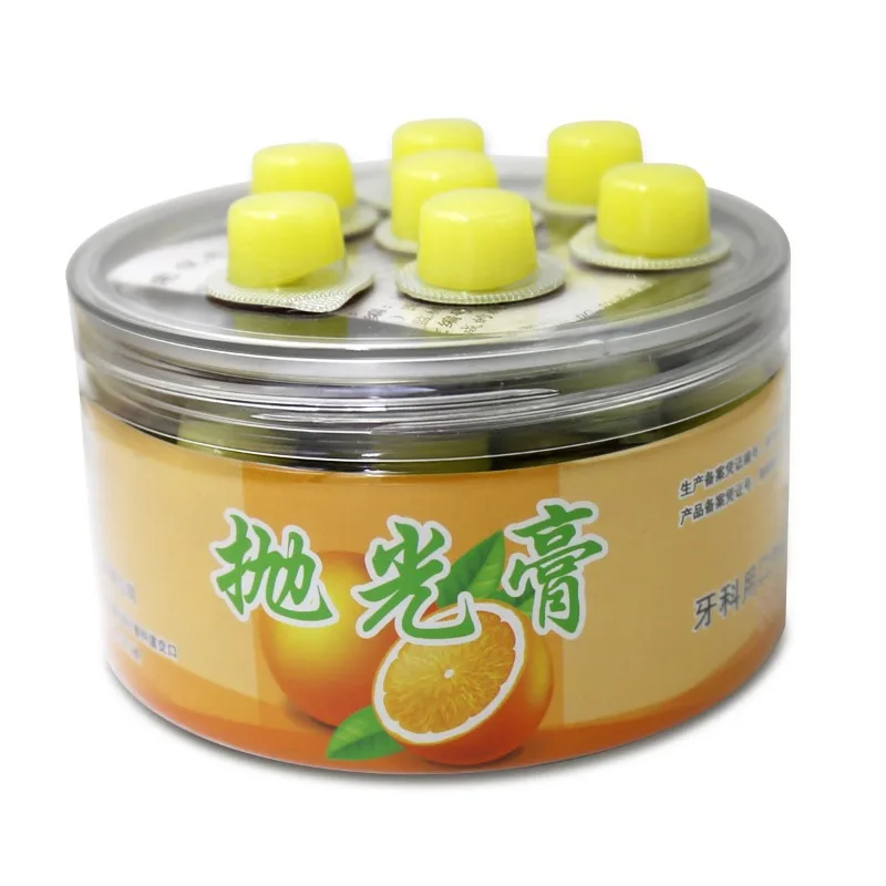 20 шт. зубные полировальные пасты желейные гранулы для полировки зубов мелкий