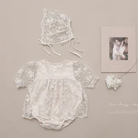 baby girl baby thin cotton princess embroidered lace jumpsuit romper summer baby lace romper
