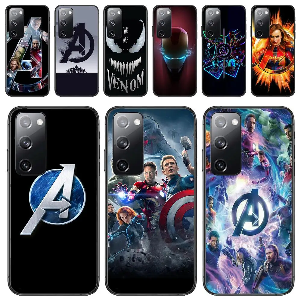 

The Avengers For Samsung Galaxy S30 s21 fe s20 s7 s5 s8 Plus s9 s10 s10e s21 Ultra Note 10 lite Phone case