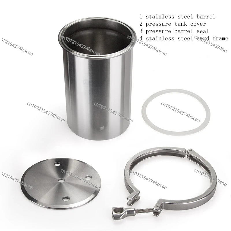 Бак высокого давления для каркаса Диспенсер из нержавеющей стали 1L-2L