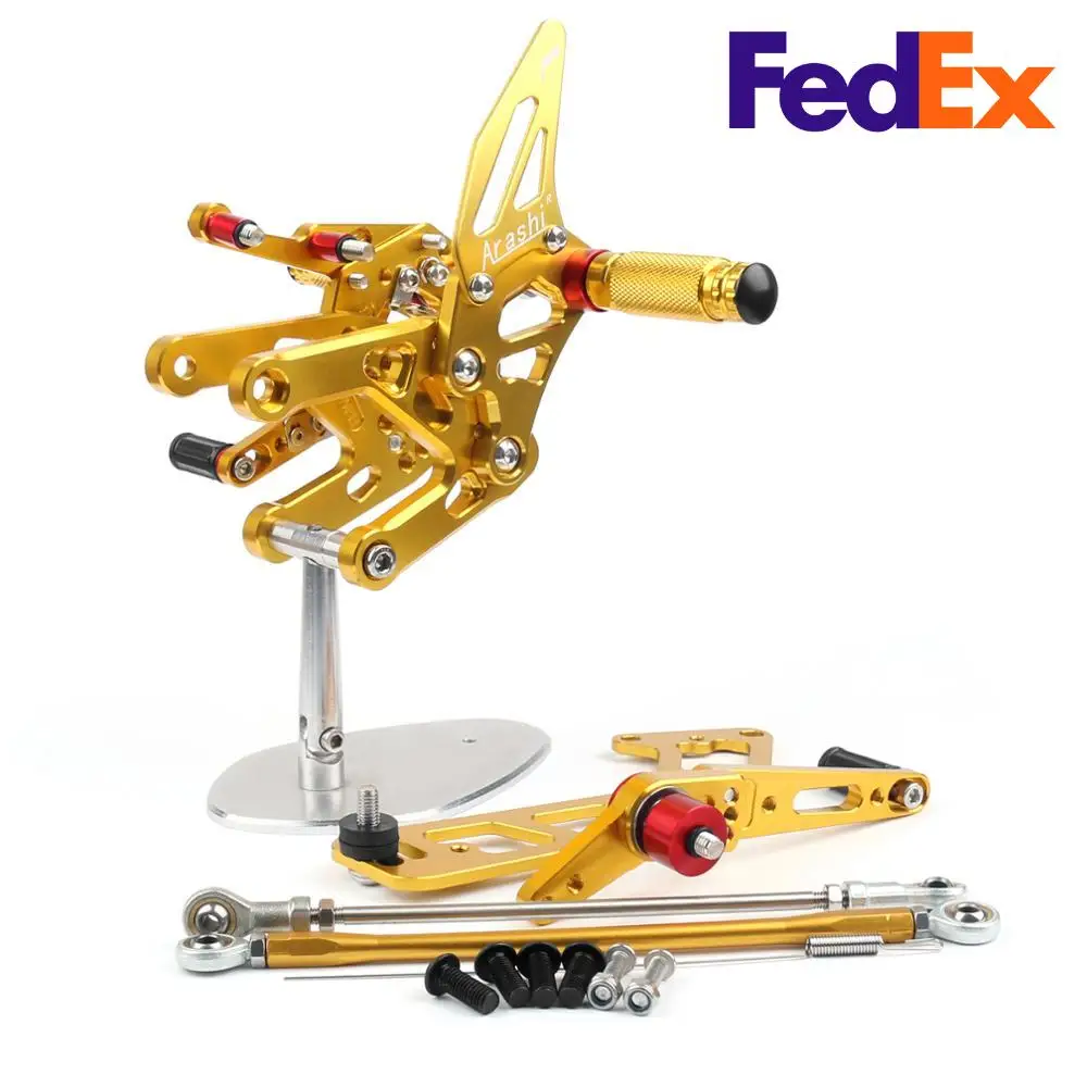 

Topteng CNC Rearsets For Yamaha MT-10 2017 FZ-10 2017-2019 Rearset Rear set Footpegs Adjustable Motorcycle Footrests