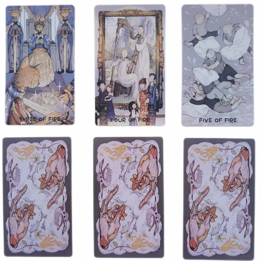 Скидка Бумажные карточные игры Magic Tarot 12x7 см