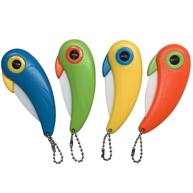 

Folding ceramic knife peel knife bird ceramic knife parrot knife fruit knife